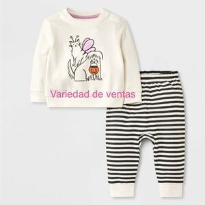 Halloween Dog& Cat Trick-Or-Treating Jogger Pants Set